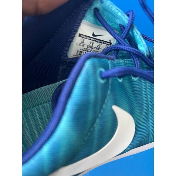 nike roshe one print 599432-415 womens running shoes Sz 10 - Picture 6 of 6